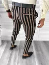 Pantaloni barbati eleganti in dungi B1883 F6-5.1 / 34-5 E~
